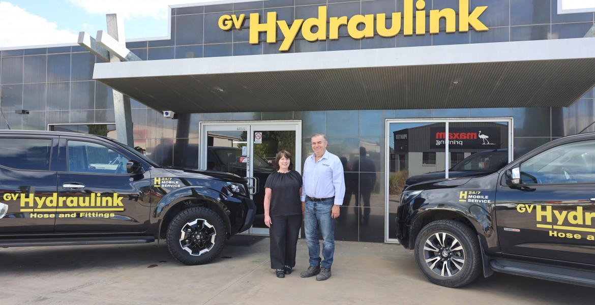 GV Hydraulink husband-and-wife’s top team shows country Victoria service standards are up there with global champions of excellence