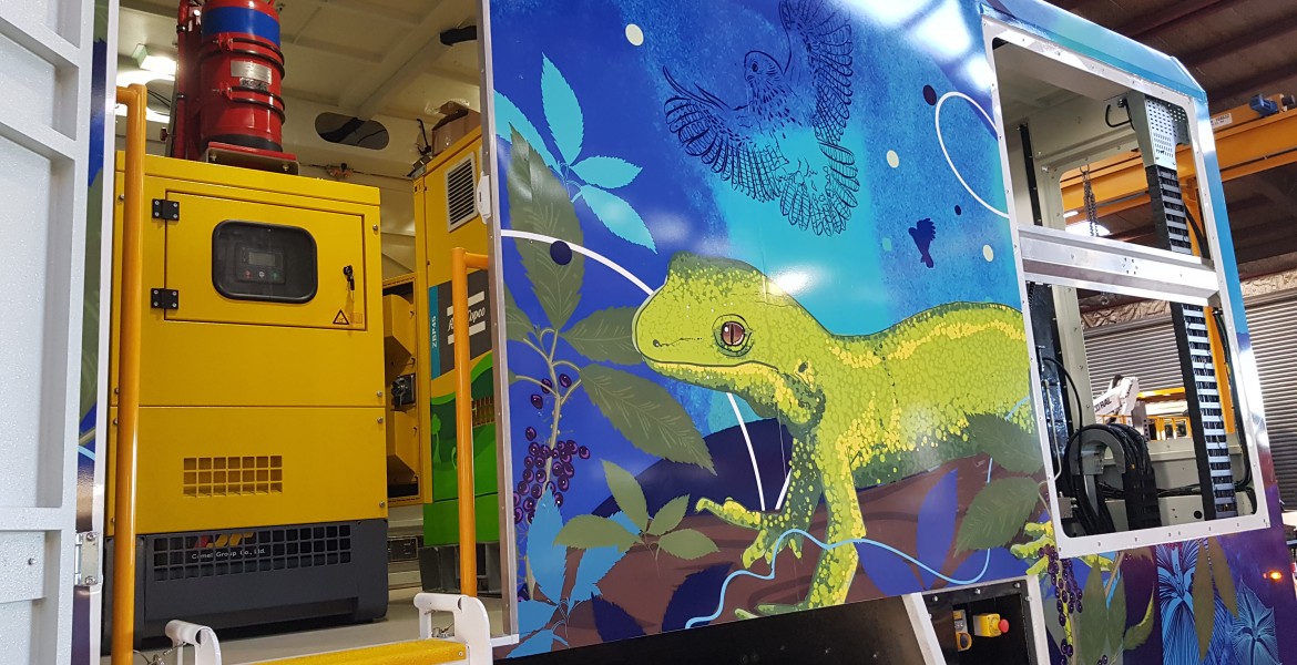 Hydraulink fire suppression systems optimise safety of custom-built Manco track inspection trucks for KiwiRail