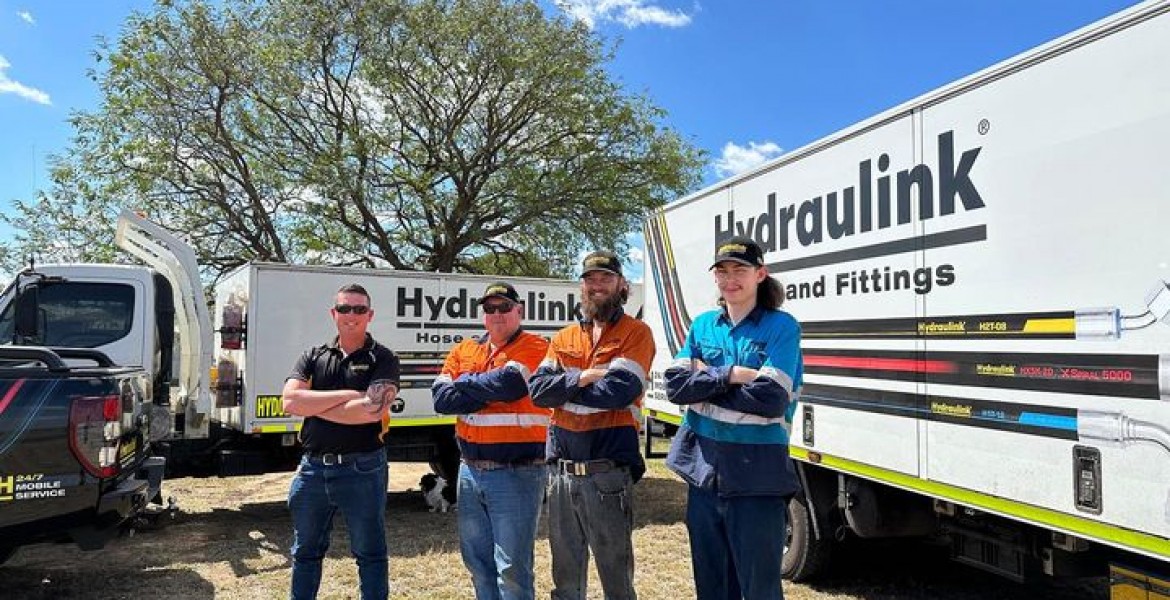 Self-help Queenslander Luke stakes his claim to the future with new Blackwater Hydraulink