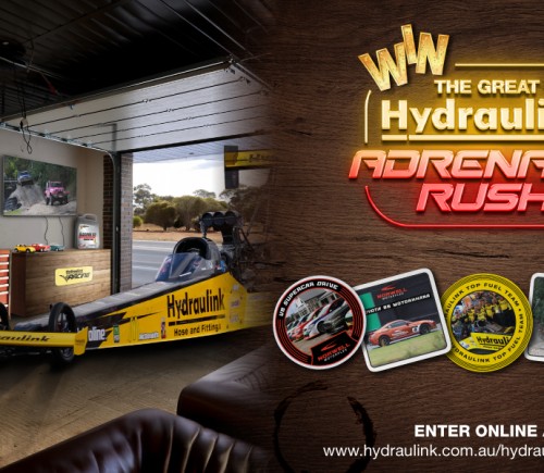 Have You Heard? "The Great Hydraulink Adrenalin Rush" has started!