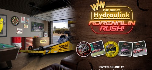 Have You Heard? "The Great Hydraulink Adrenalin Rush" has started!