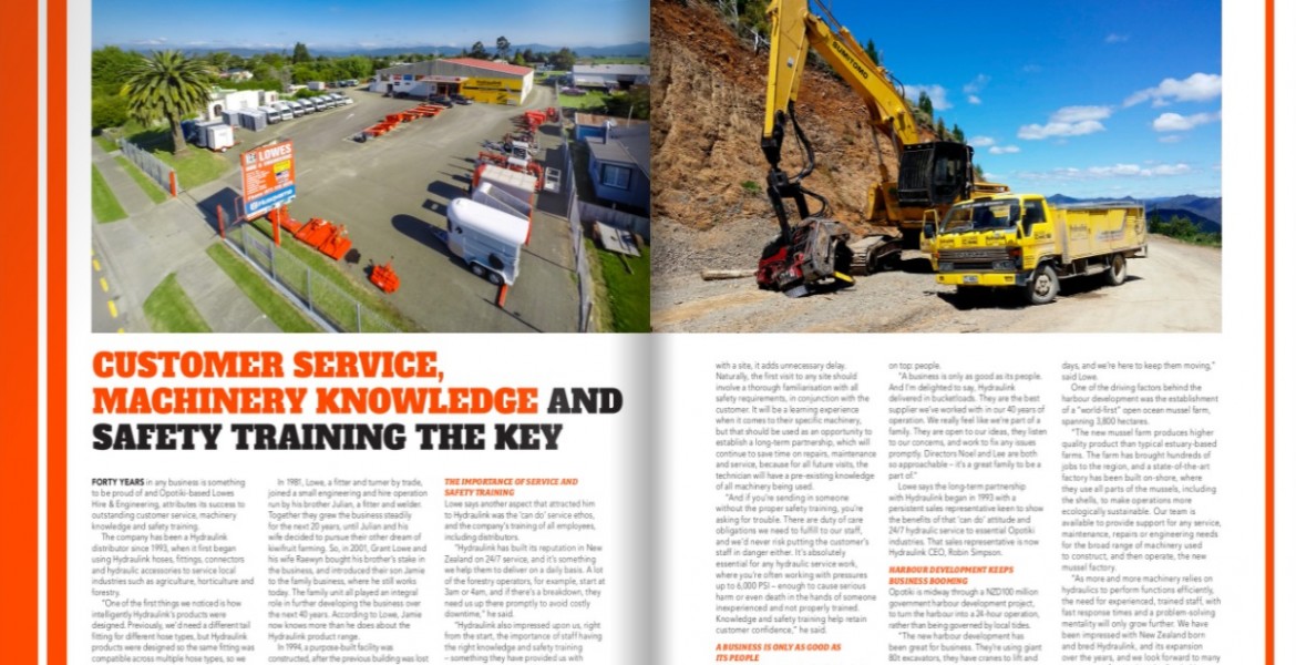 Hydraulink & Lowes Opotiki