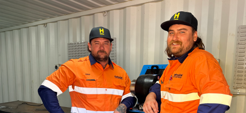Steady As It Goes In The Outback - Edward Jackson & Lochlan Anthony: Hydraulink Weipa