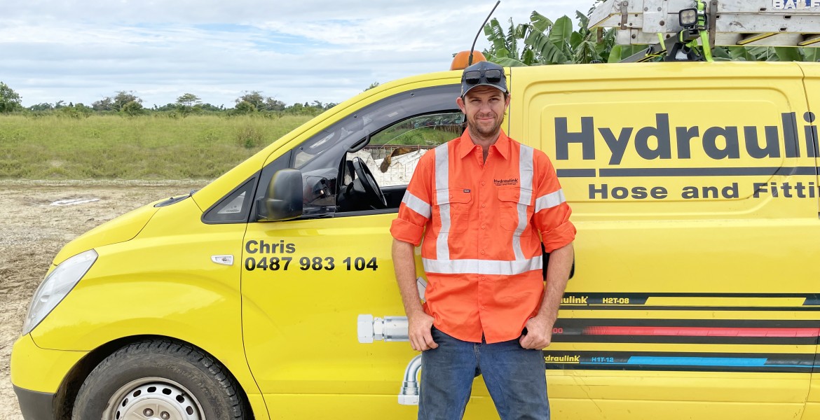 Can-do 24/7 service earns Hydraulink franchisee Chris Sheather plaudits  from Far North Qld customers
